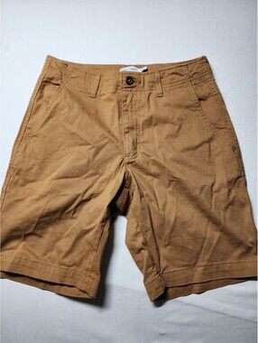 True Craft Men's Shorts Size 30 9 Inch Inseam Flat Front